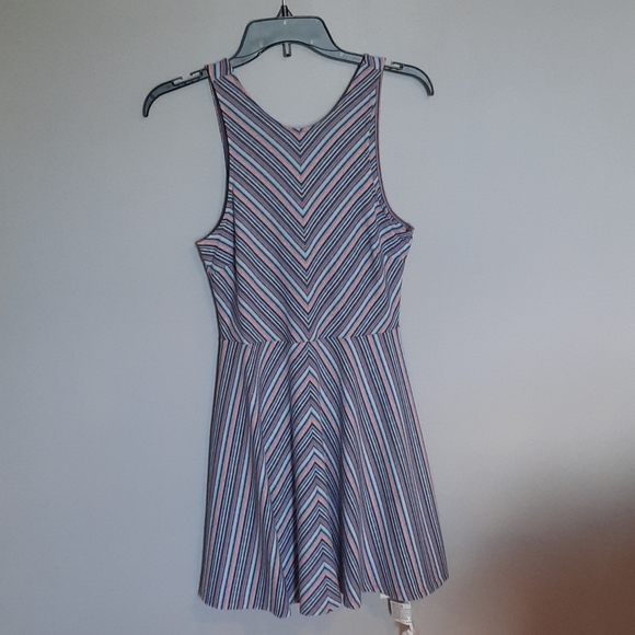 Prince and Fox Striped Flare Dress - Picture 2 of 5
